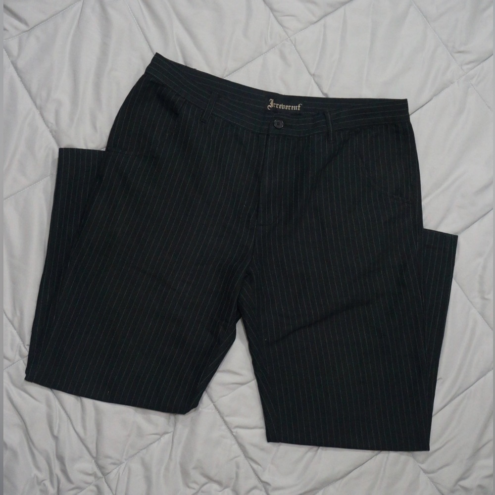 Irreverent 38x32 Men’s Striped Dress Pants